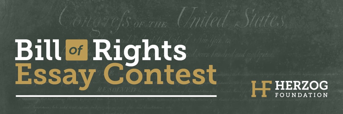 Bill of Rights essay contest email header