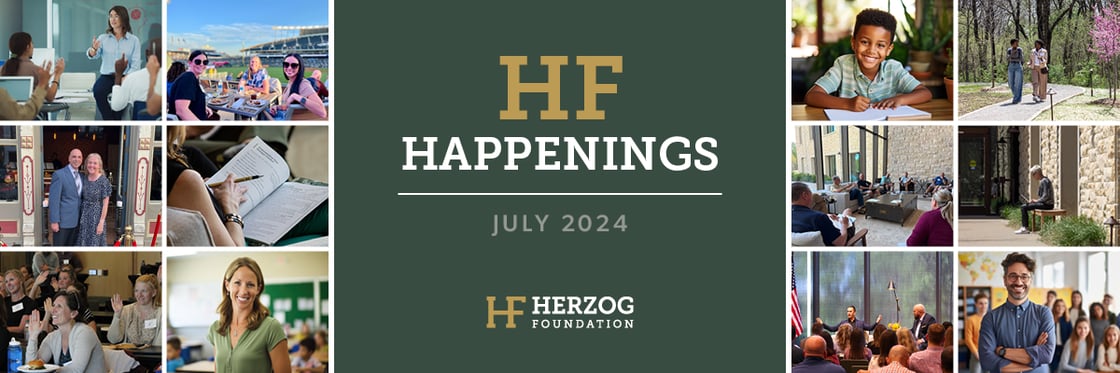 HF Happenings header - July 24