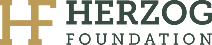 Herzog Foundation green and gold logo